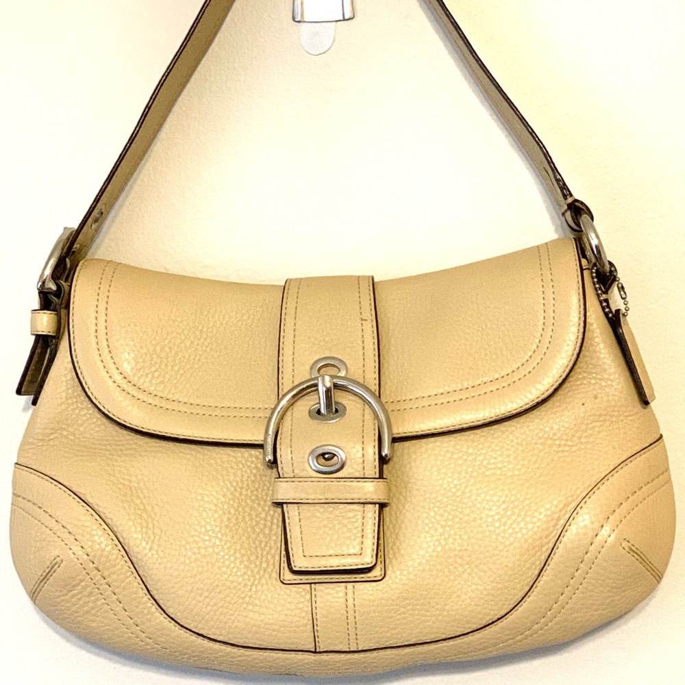 Coach Pebble Leather